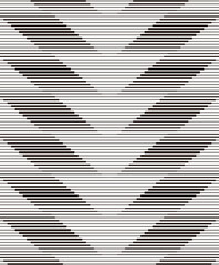 Linear arrows with lines pattern Design .elements for your design. vector illustration for jersey printing. Black and white jersey pattern, sports background. Vector Formats © Yero06