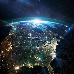 Obraz premium earth in space