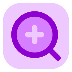 Fototapeta premium Editable vector zoom in icon. Part of a big icon set family. Perfect for web and app interfaces, presentations, infographics, etc