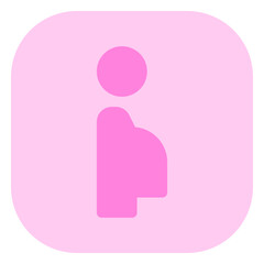 Editable pregnant woman priority seat vector icon. Part of a big icon set family. Perfect for web and app interfaces, presentations, infographics, etc