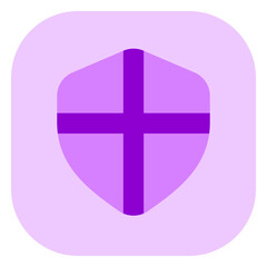 Obraz premium Editable vector shield protection icon. Part of a big icon set family. Perfect for web and app interfaces, presentations, infographics, etc