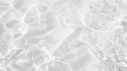 Obraz premium Water waves texture background, realistic water surface overlay, clear water with transparent background and detailed ripples
