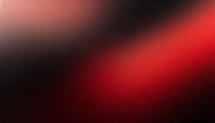 Fototapeta premium red black gradient abstract background, grainy noise texture, backdrop for product presentation with copy space
