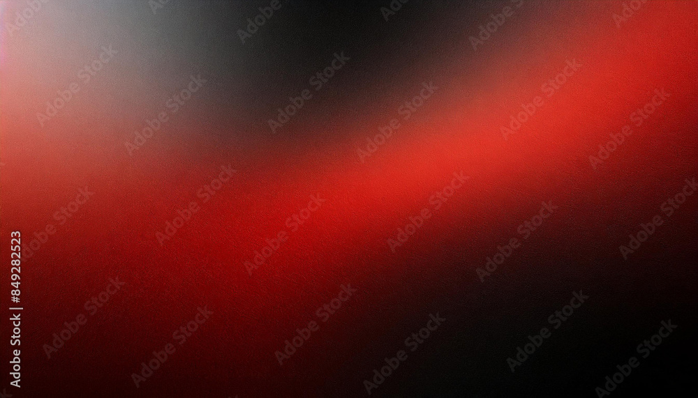 Poster red black gradient abstract background, grainy noise texture, backdrop for product presentation with