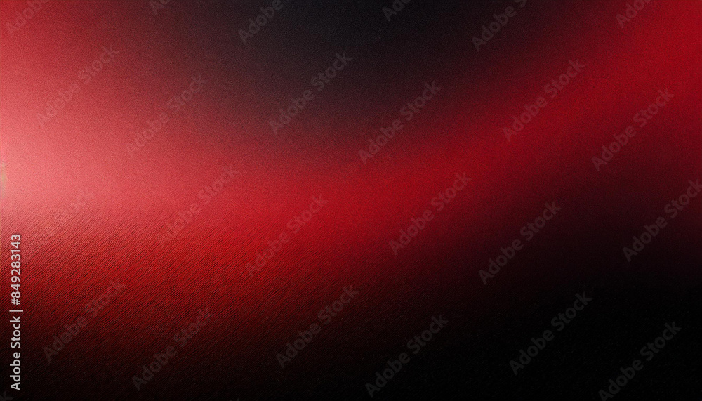 Poster red black gradient abstract background, grainy noise texture, backdrop for product presentation with
