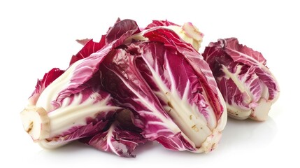 Fototapeta premium Radicchio isolated white background