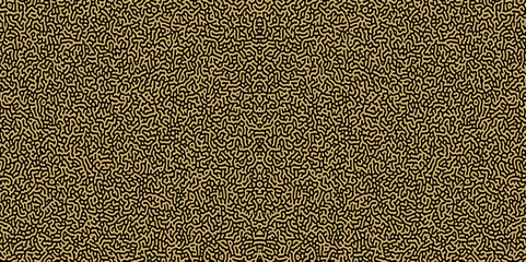 Generative algorithm psychedelic background. Reaction-diffusion or turing pattern formation. Organic lines in memphis. Unique texture