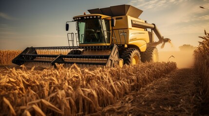 Fototapeta premium The harvester 