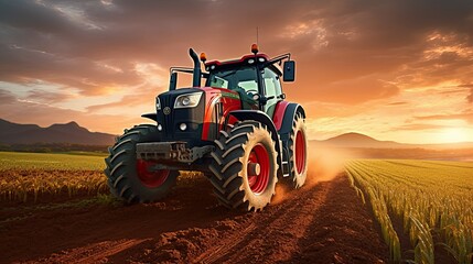 A tractor