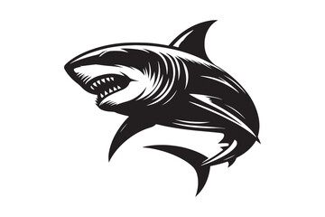 Obraz premium the fish jumping off the water cut out vector icon