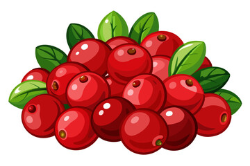 red currant with leaves