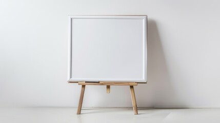Whiteboard isolated white background