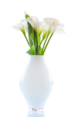 lily of the valley in a vase