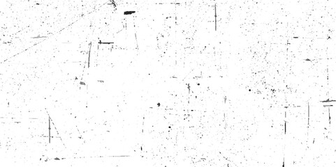 Grunge background black and white. Abstract pattern of monochrome elements.  Grunge rough dirty background. Overlay aged grainy messy template. Brushed black paint cover. 