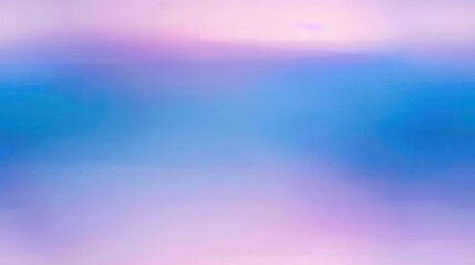 Dreamy abstract swirls of color evoke a summer sunrise over a calm ocean