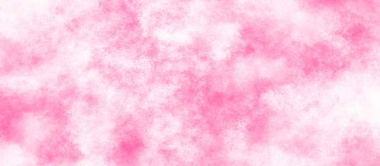 Smooth and bright abstract brush stroke acrylic watercolor background, painted colorful bright and shiny pink texture with stains, Beautiful and smooth soft blurred pink texture in center with blank.