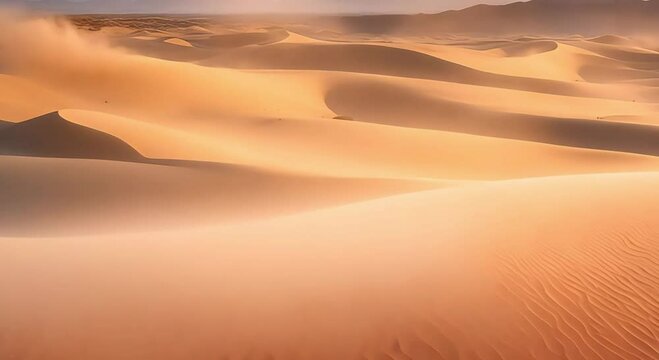 sandstorm weather in the desert
