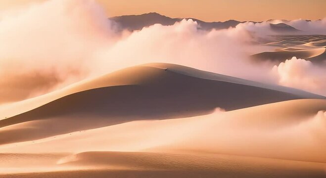 sandstorm weather in the desert
