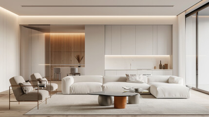 neutral colors minimalist interior