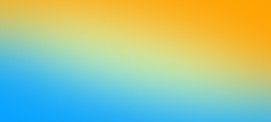 Abstract colorful liquid mesh gradient background. Orange, blue, and cream colored blend. Smooth...