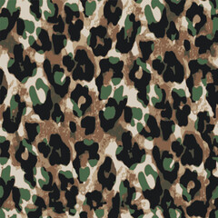 Leopard skin pattern