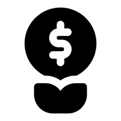 invest icon for illustration 