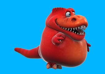 Fun 3D cartoon trex talking © Julien Tromeur