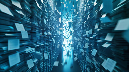 Document management systems can handle both structured and unstructured data.