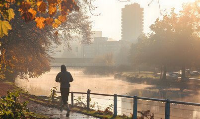 running athlete training