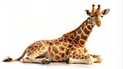 Obraz premium giraffe in the sand