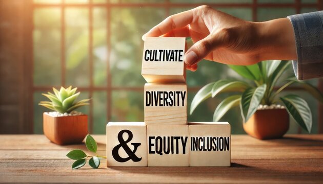 Cultivate Diversity Equity and Inclusion Concept