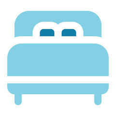 bed icon for illustration