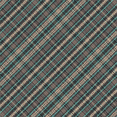 Tartan plaid pattern with texture. Vector illustration.