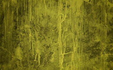 Abstract yellow cement wall texture background, blank yellow concrete wall pattern background, A yellow wall splashed with white paint, Clean and textured yellow wall