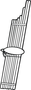 Khaen thai local music instrument