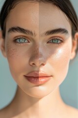 Before and After Rejuvenating Facial Treatment - Effective Skincare for Dull and Vibrant Skin