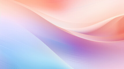 Fototapeta premium Abstract wavy soft gradient pastel background in glassmorphism style