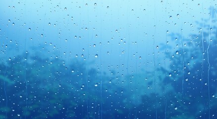 Rain Drops on Window with Transparent Background. Isolated Water Droplets on White Background for Raindrops Design.