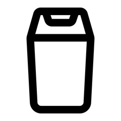 trash icon for illustration