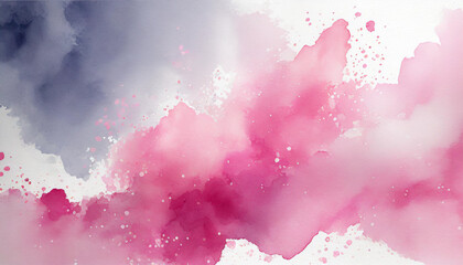 pink watercolor wet wash splash designs. Ideal for wedding, birthday, or event invitations, adding a soft, elegant, and artistic touch