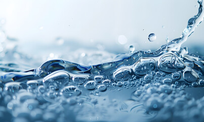 fresh water splashes
