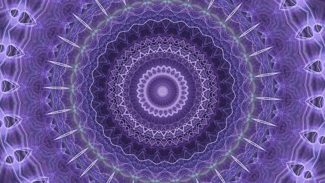 Fast pulsing mandala circle pumping rhythmic beats with intricate metaphysical  geometric fractal loops.
