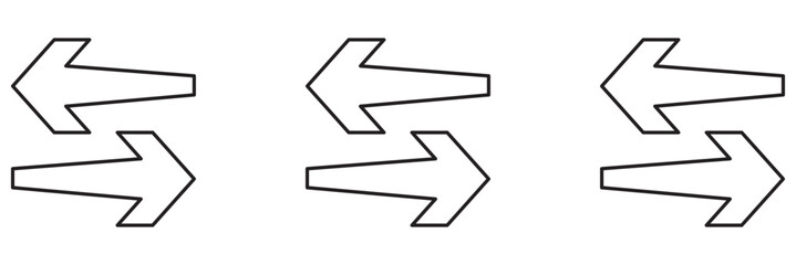 Transfer icon. Exchange arrow icon, vector illustration