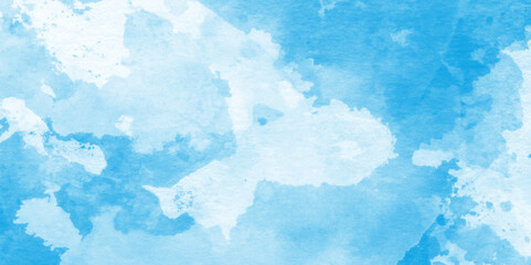 Blue misty dark background, old style dark blue grunge texture, Abstract blue smoke on black background, brush painted blue background used in weeding card, cover, graphics design and web design.