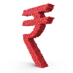 High-Resolution Indian Currency Rupee Symbol PNG Image for Financial, Economic, and Business Illustrations