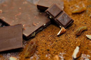 Indulgent Chocolate Bounty Nuts Fruits and Temptation