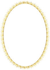 Oval Frames gold frames Picture Frame luxury golden frame gold picture frame golden border vector framework banner Gilded Frame Ornate decoration decorative element template isolated background frame 