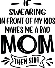 Mother's day lettering. Interesting, heartwarming and cool lettering illustration vector