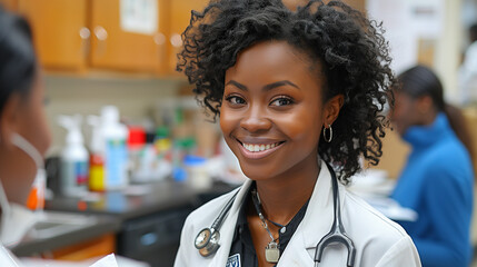 community health outreach, providing medical services in underserved areas.