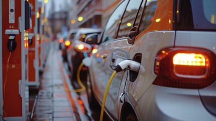 Electric Vehicle Charging Station in Urban Environment, Modern Technology and Sustainable Transportation